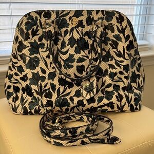 Tory Burch floral print 2way shoulder bag